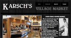 Desktop Screenshot of karschsvillagemarket.com